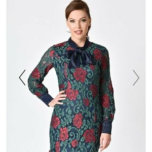 Unique Vintage Retro Style Wiggle Dress 👗👗
